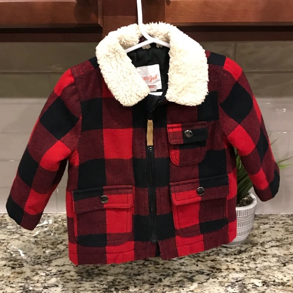 baby lumberjack jacket